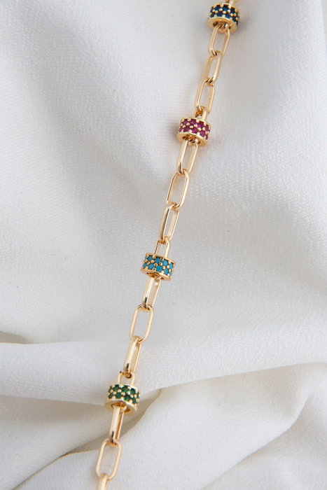Heliophilia Silver Collar CK9744 Dorado
